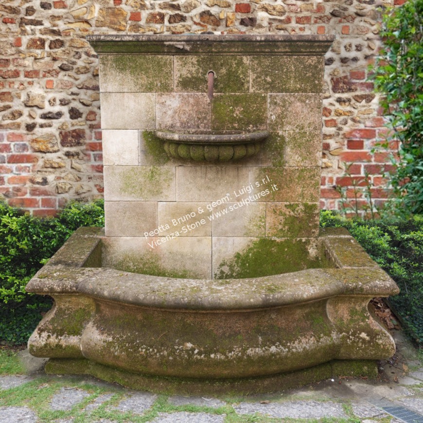 R088 Wall Fountain with bowl
