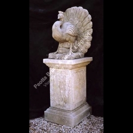 004 Peacock Sculpture