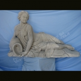 314 Lying Woman Statue