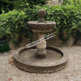 R108 Fountain with Round Coping